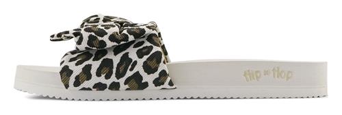 FLIP*FLOP Pantoletter  khaki / sort / hvid