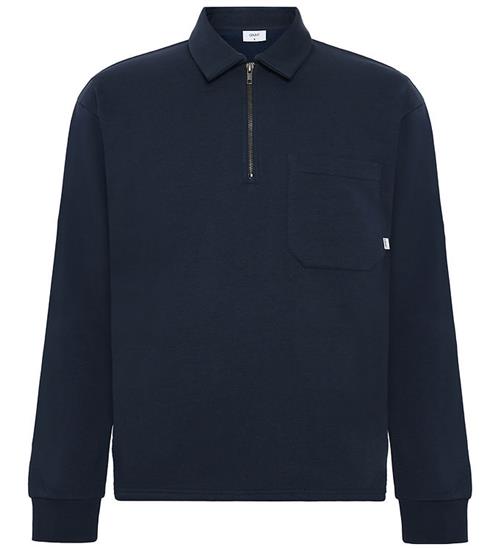 Grunt Sweatshirt m. Lynlås - GrAppi - Navy