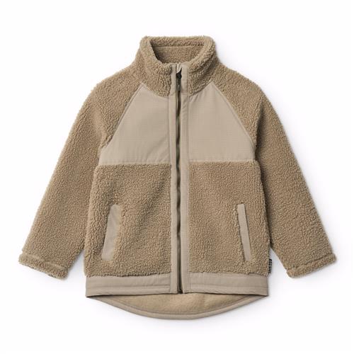 Molo Usher Fleece-jakke Clay  Clay 116 cm  Brun  116 cm  mand