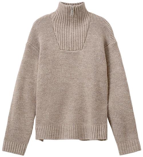 Sofie Schnoor Bluse - strik - Pilosy - Deer Melange