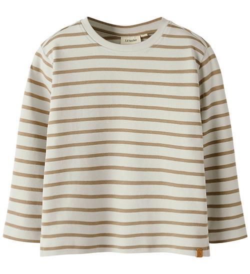 Lil Atelier Bluse - NmmLimia - Turtledove/Sepia Tint