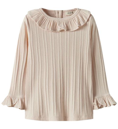 Lil Atelier Bluse - Rib - NmfTansy - Novelle Peach