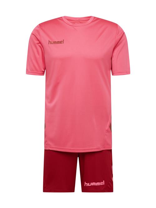 Hummel Træningsdragt  lys pink / kirsebærsrød