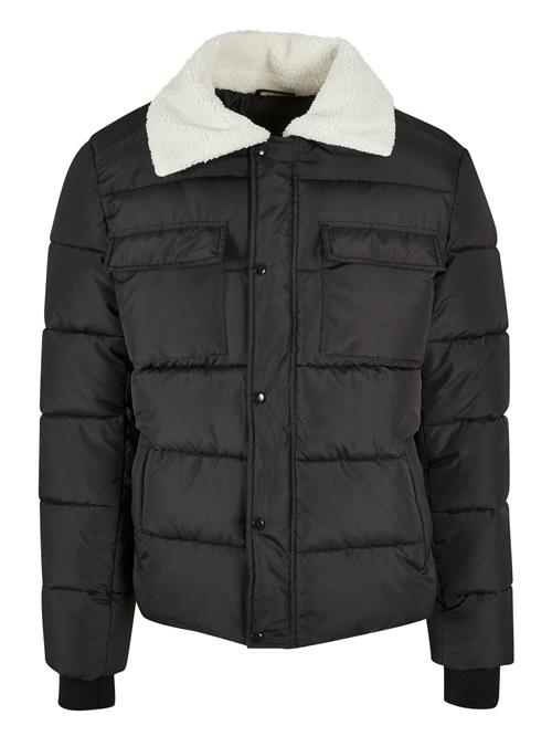 Urban Classics Vinterjakke  antracit / hvid