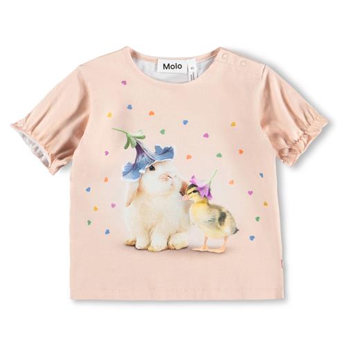 Molo GOTS Eline Tee Mini Party  Mini Party 98 cm  Lyserød  98 cm  kvinde