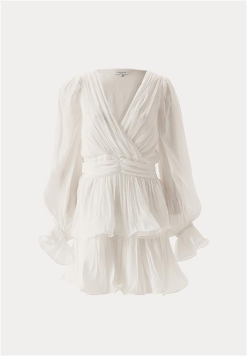 Bubbleroom Occasion Frilled Balloon Sleeve Short Flounce Dress