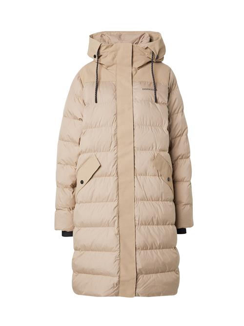 Didriksons Vinterfrakke 'Fay'  sand / sort