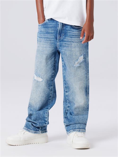 NAME IT Straight Jeans Ryan Medium Blue Denim