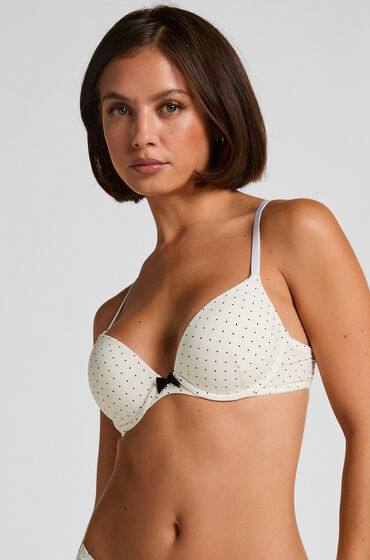 Hunkemöller Formstøbt bøjle-bh Plunge Hvid