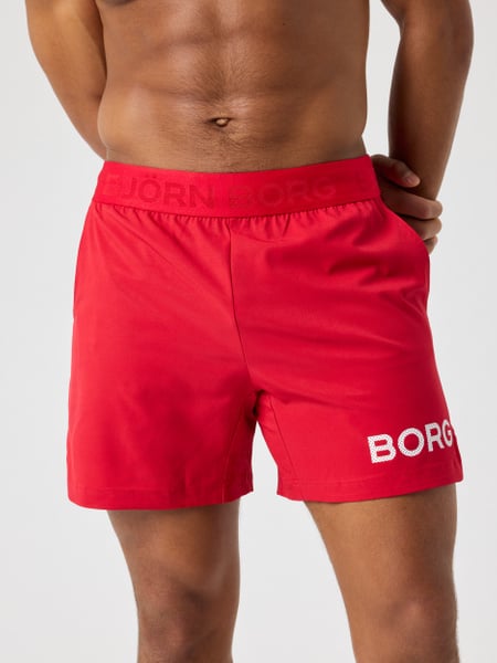 Björn Borg Borg Shorts 6 Inch Rød, XXL
