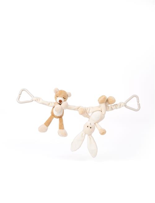 Teddykompaniet Diinglisar Teddy & Bunny Legetøj Til Barnevogn Multi  Multi One Size  Beige  One Size  unisex