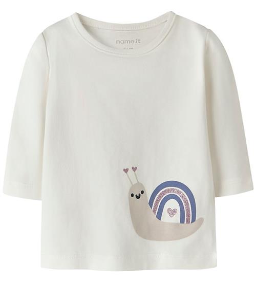 Name It Bluse - NbfVubie - Cloud Dancer/Snail