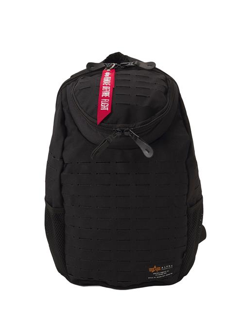 ALPHA INDUSTRIES Rygsæk 'Combat'  sort
