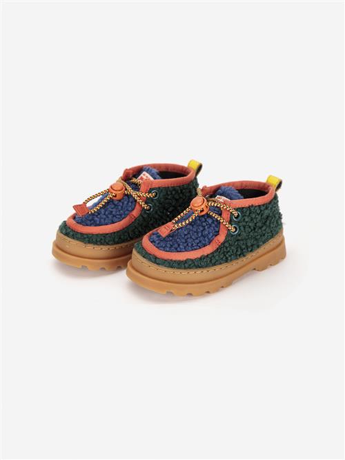 Bobo Choses Bobo Choses X Camper Brutus Uld Til Første Gangs Vandring Multicolor  Multicolor-22 EU Wool Grøn  22 EU  unisex