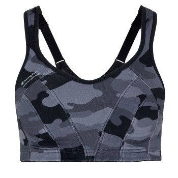 Shock Absorber BH Active MultiSports Support Bra Sort/Grå G 80 Dame