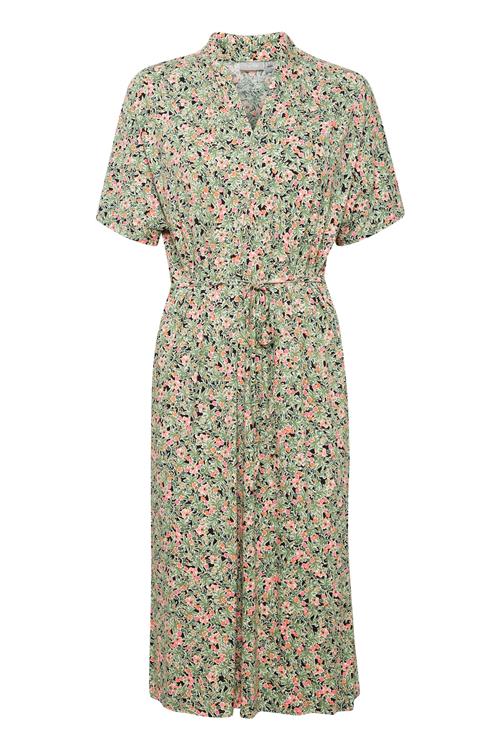 Fransa Kjole 'Fedot'  oliven / lysegrøn / mandarin / lys pink