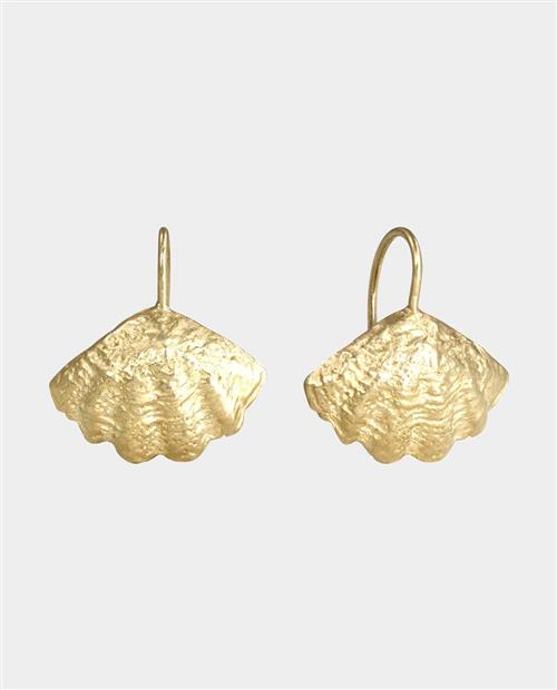 Tetisheri - øreringe formet som hjertemuslinger