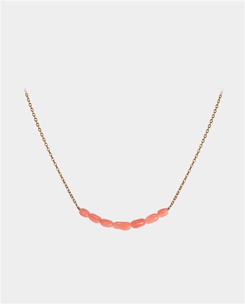 Lady Wharncliffe - halskæde med koraller