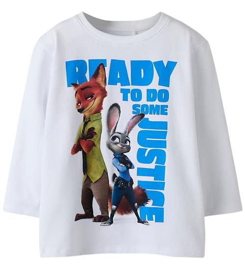 Name It Bluse - NmmNomal - Zootropolis - Bright White