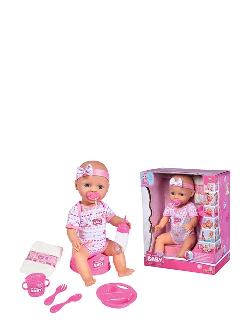 Simba Toys | New Born Baby  Doll, Pink Accessories | ONE SIZE