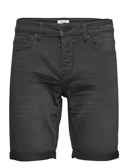 ONLY & SONS | Onsply Blk Jog 8581 Pim Dnm Shorts Noos | S
