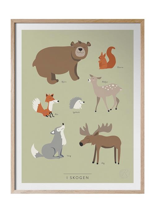 Kunskapstavlan® | I Skogen | 30X40CM