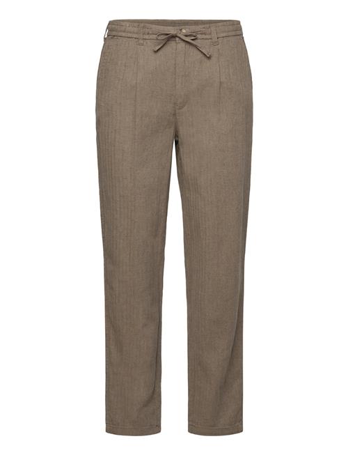Lindbergh | Linen Blend Herringbone Pants | XXL