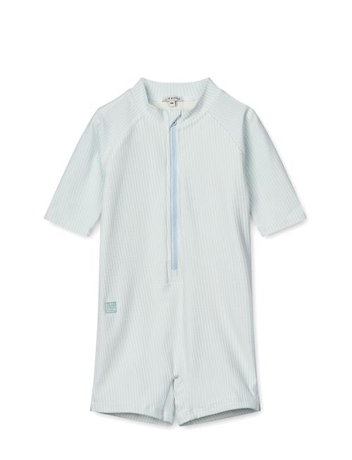 Liewood | Max Seersucker Shortsleeve Swim Jumpsuit | 80