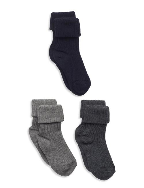 mp Denmark | Cotton Rib Baby Socks - 3-Pack | 19/21