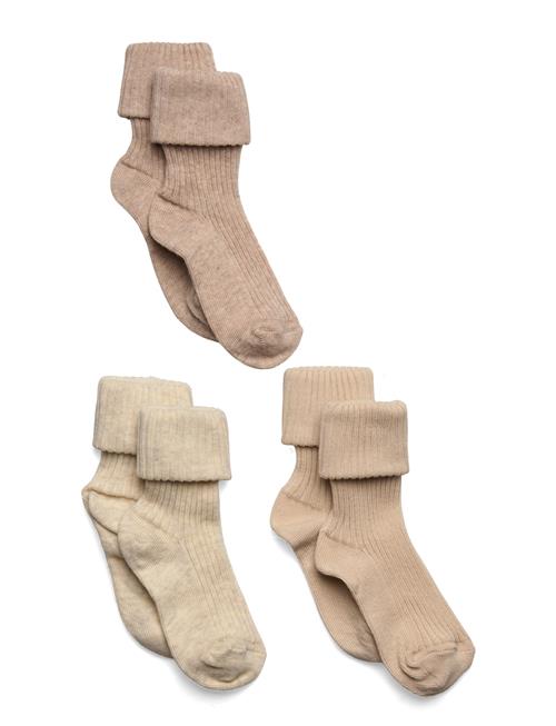 mp Denmark | Cotton Rib Baby Socks - 3-Pack | 15/16
