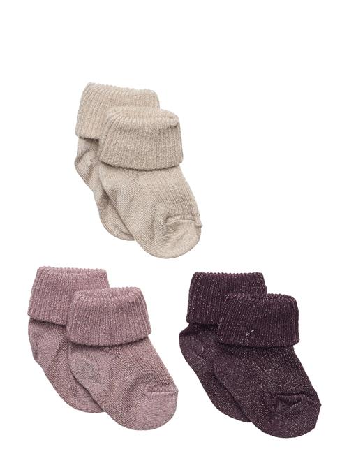 mp Denmark | Ida Glitter Socks - 3-Pack | 15/16