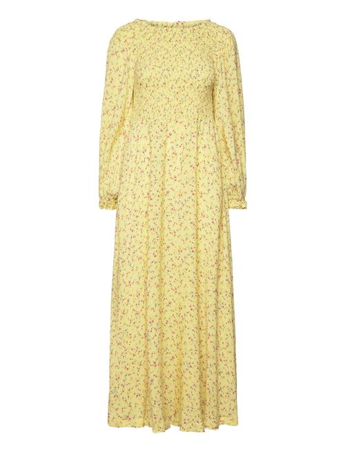 ROTATE Birger Christensen | Light Jacquard Maxi Dress | 36