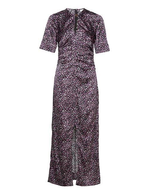 Ganni | Silk Stretch Satin Maxi Dress | 34