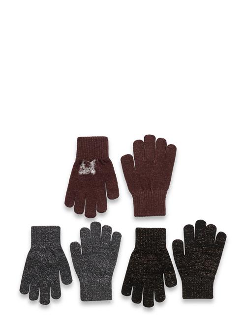 mikk-line | Magic Gloves 3 Pack W. Lurex | 104-122