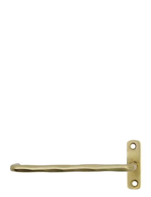house doctor | Toilet Paper Holder, Welo, Brushed Brass Finish | 13X6X5CM