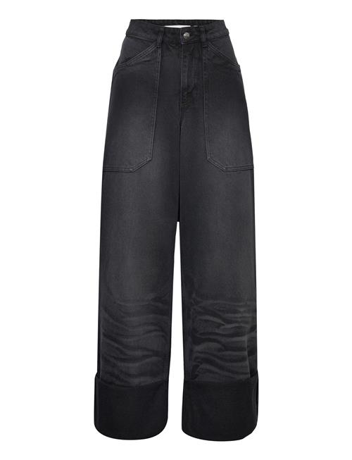Cannari Concept | Black Wash Loose Jeans | 36