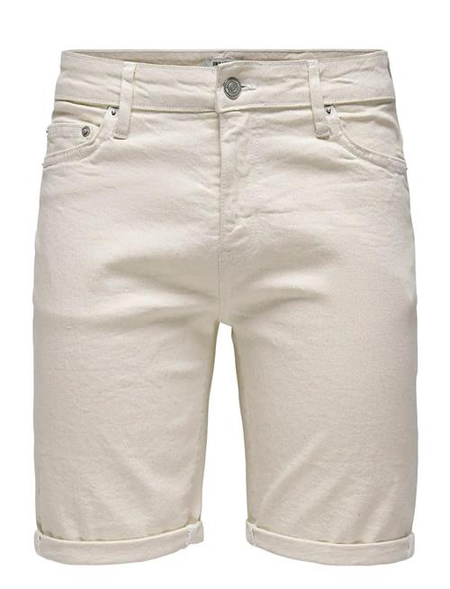 ONLY & SONS | Onsply Ecru 9296 Azg Dnm Shorts | M