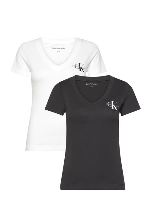 Calvin Klein Jeans | 2-Pack Monologo V-Neck Tee | S
