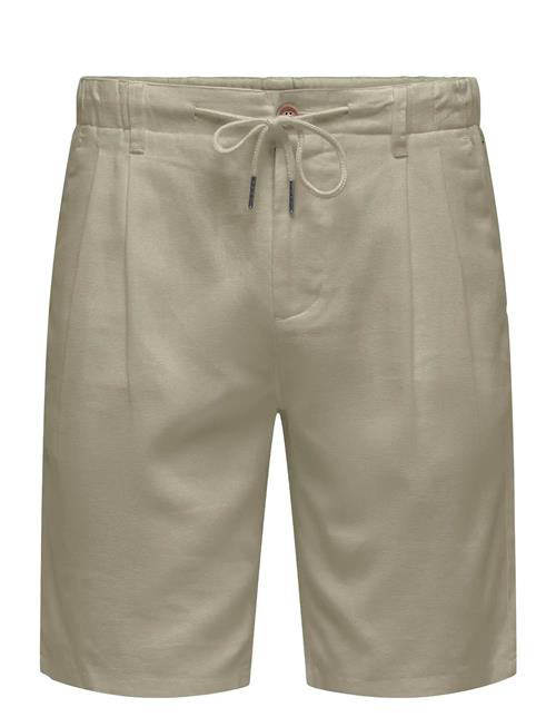 ONLY & SONS | Onsleo Linen Mix 0048 Shorts | L