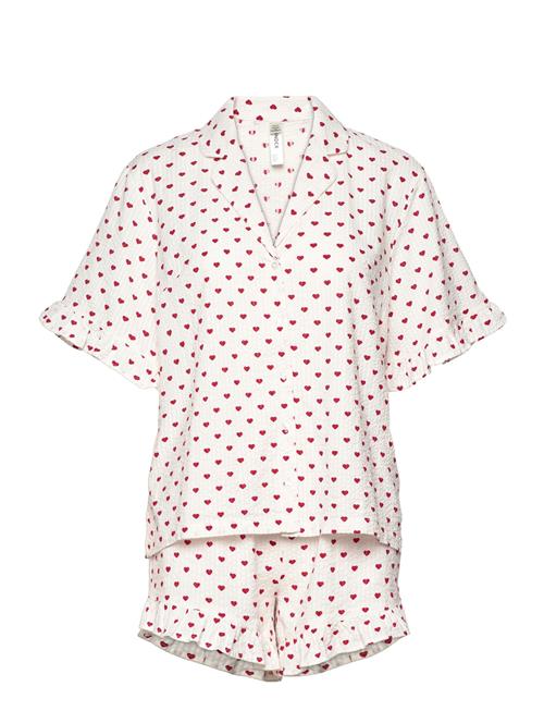 Lindex | Pyjama Shortsset Seersucker | XXL