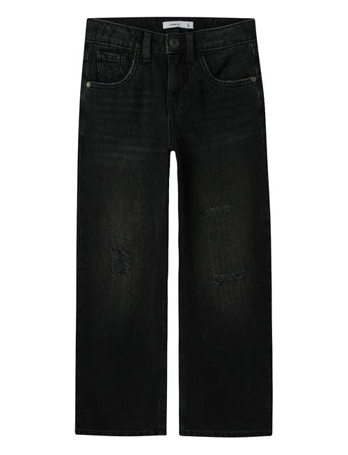 name it | Nkfrose Hw Wide Jeans Destr 1411-Be Noos | 134