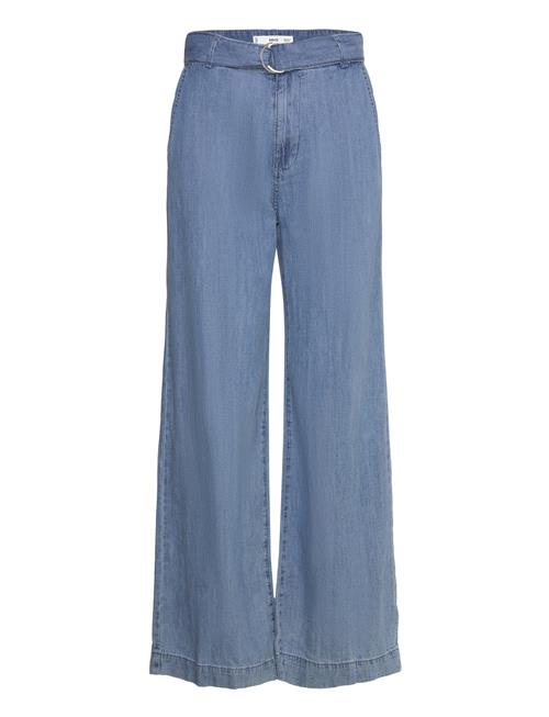 Mango | Flowy Wideleg Trousers With Belt | S