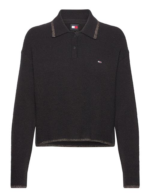 Tommy Jeans | Tjw Glitter Polo Sweater | XS