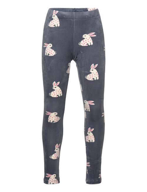 Lindex | Leggings Velour Aop Rabbits | 92