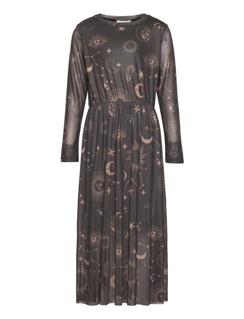 The New | Tnmia L_S Mesh Maxi Dress | 98/104