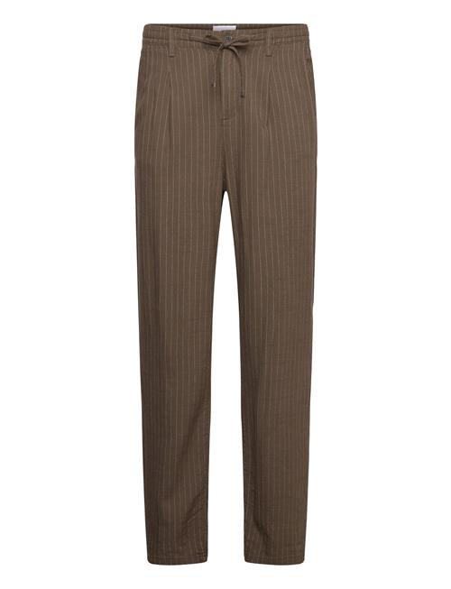 Lindbergh | Linen Woven Striped Pants | XL