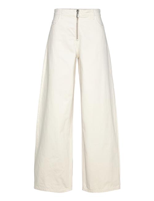 Mango | Wide Leg Jeans With Zip | 42