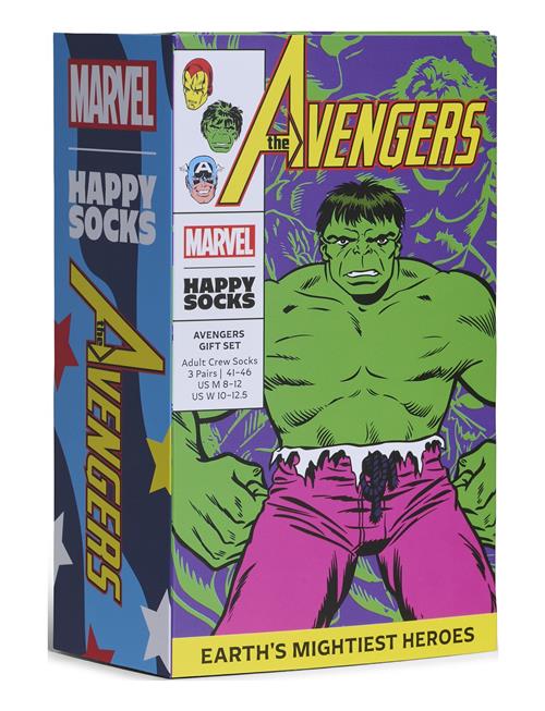 Happy Socks | Marvel™ Avengers 3-Pack Socks Gift Set | 41-46