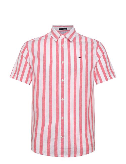 Tommy Jeans | Tjm Reg Linen Blend Stp Ss Shirt | M