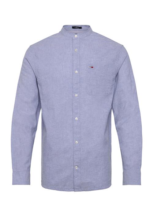 Tommy Jeans | Tjm Linen Mix Band Collar Shirt | M